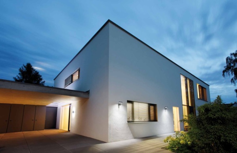 Aussenbeleuchtung bei Giaquinta Elektrotechnik in Elsenfeld